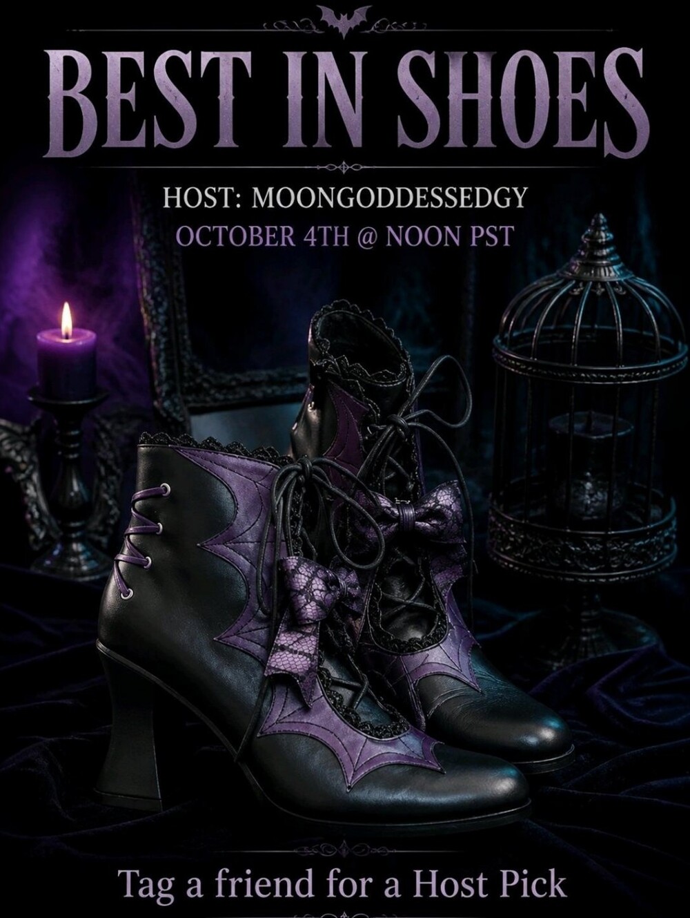 🥳 Best In Shoes 🥳 #158 - October 4th At Noon PST - Tag A Friend For Host Pick